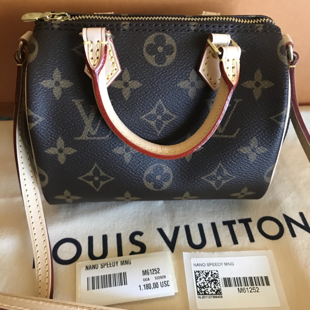 AUTHENTIC Louis Vuitton Nano Speedy